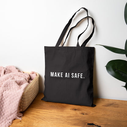 Make AI Safe | Cotton Canvas Tote Bag