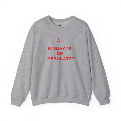 The Debate - Red Text Edition // Unisex Soft Blend Crewneck Sweatshirt