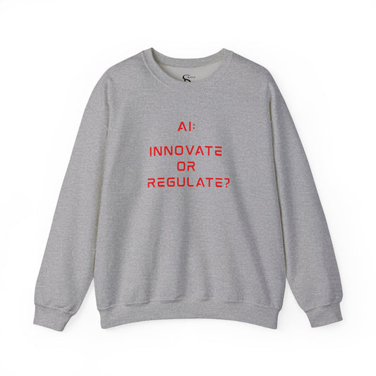 The Great Debate - Red Text Edition | Unisex Crewneck Sweatshirt