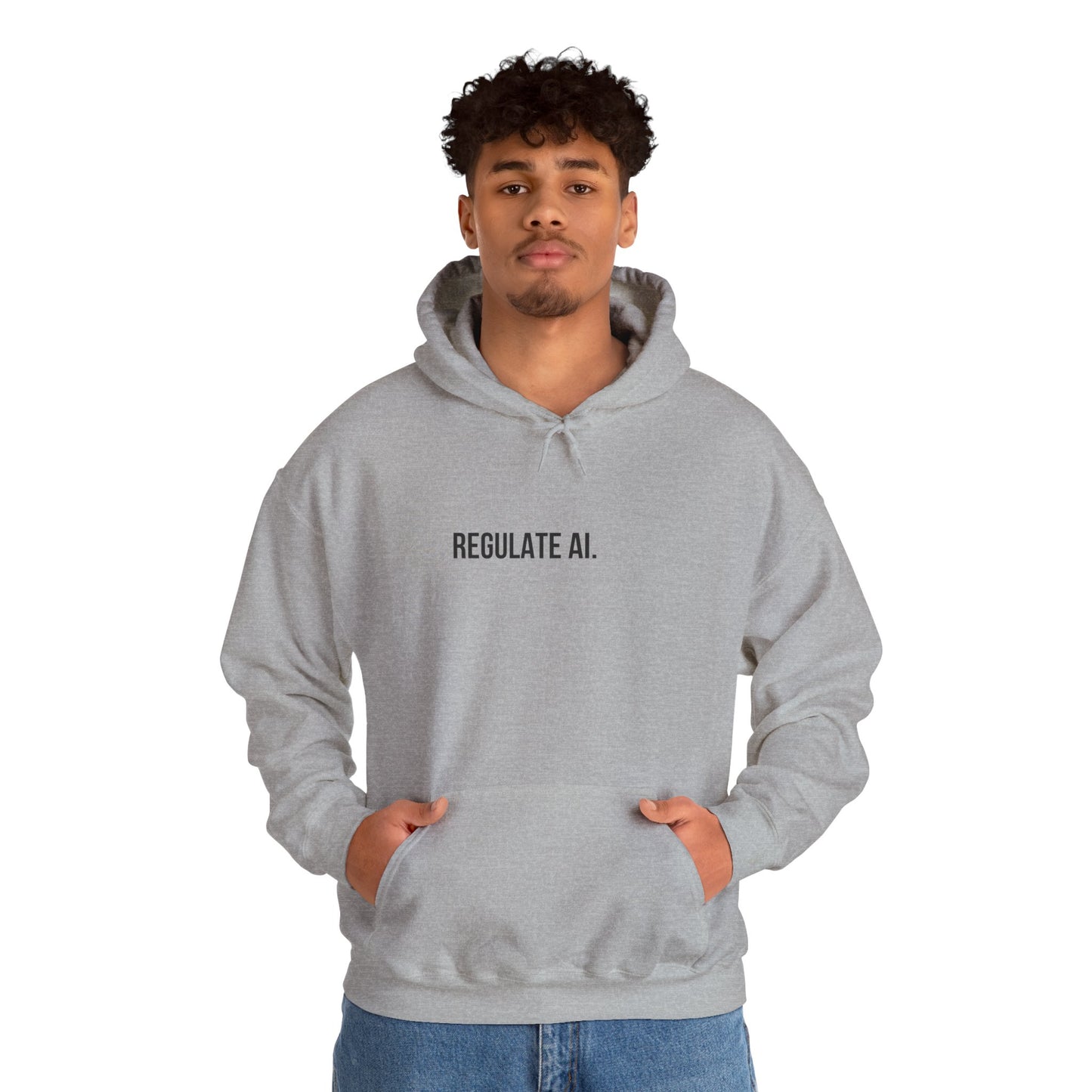 Regulate AI | Unisex Soft Blend Hoodie