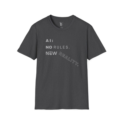 AI: No Rules New Reality | Unisex Soft Blend T-Shirt