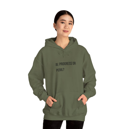 AI: Progress or Peril | Unisex Hoodie