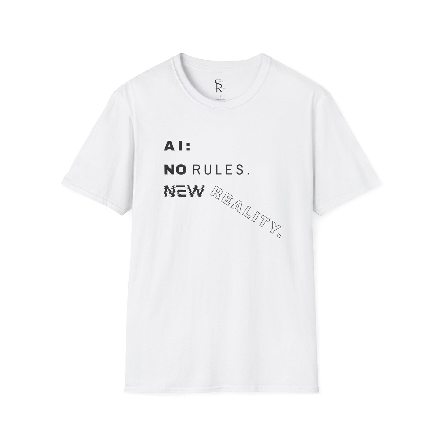 AI: No Rules New Reality | Unisex Soft Blend T-Shirt