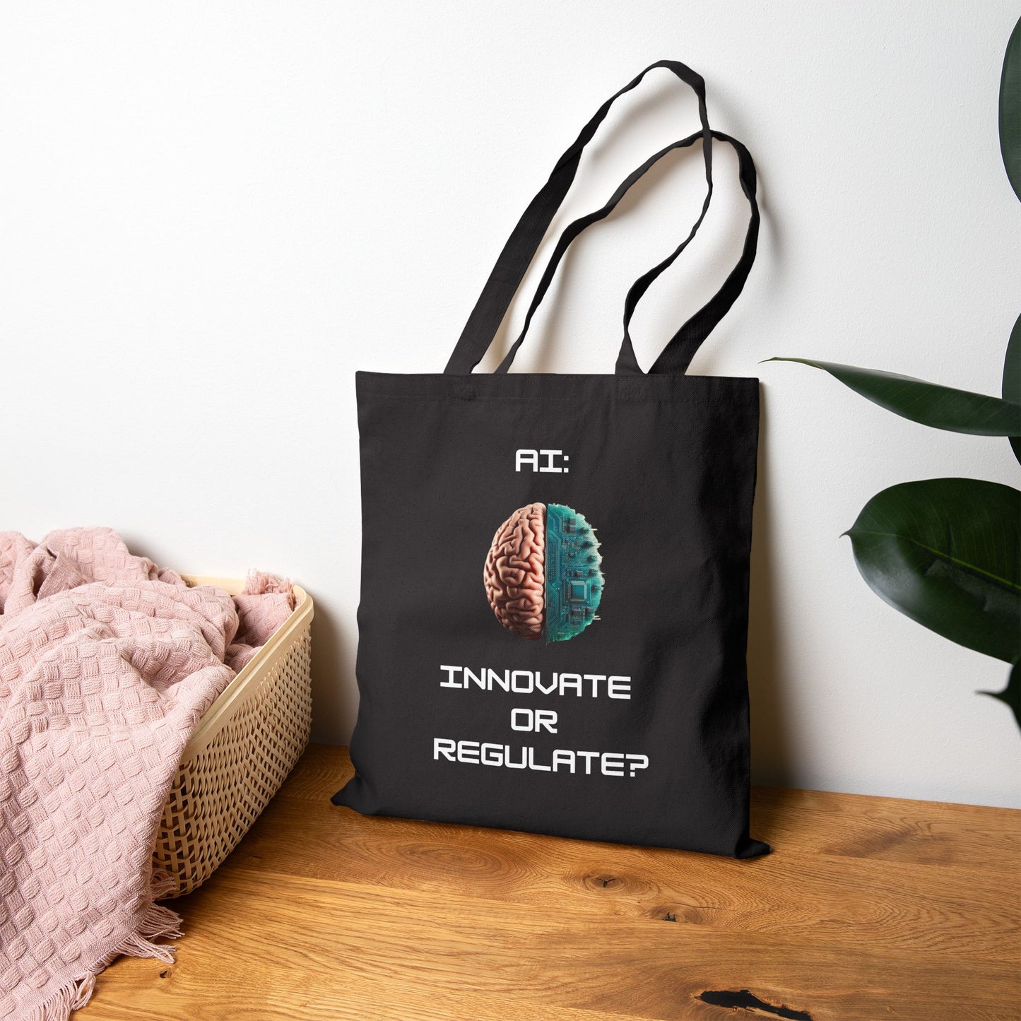 Hybrid Mind | Cotton Canvas Tote Bag