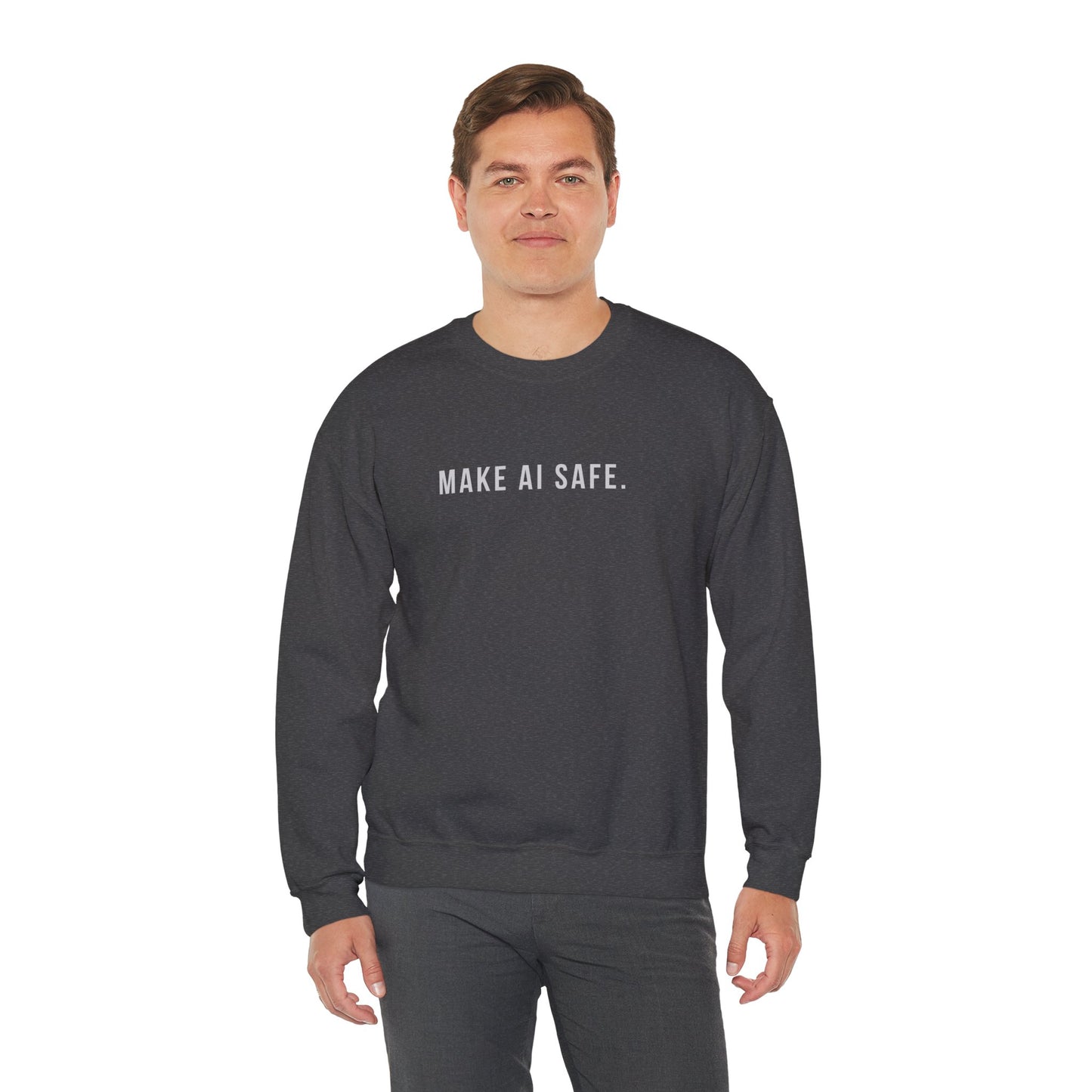 Make AI Safe | Unisex Crewneck Sweatshirt