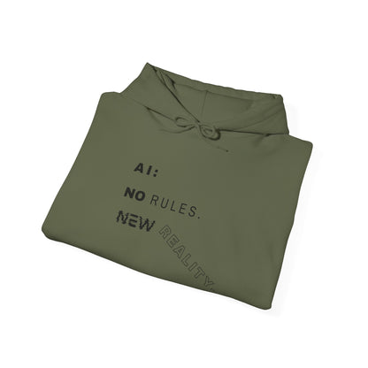 AI: No Rules New Reality | Unisex Hoodie