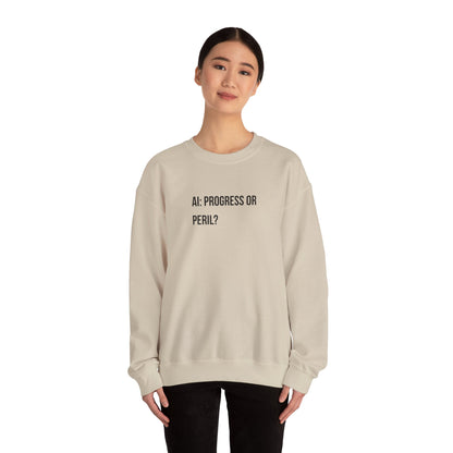 AI: Progress or Peril? | Unisex Soft Blend Sweatshirt