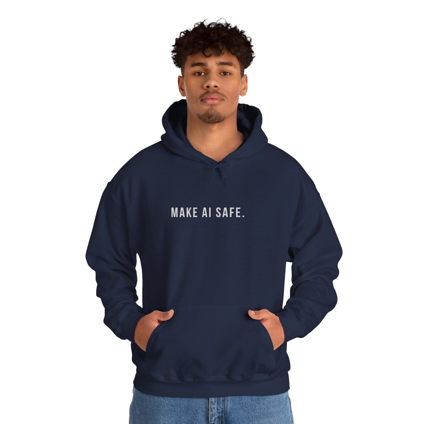 Make AI Safe | Unisex Soft Blend Hoodie