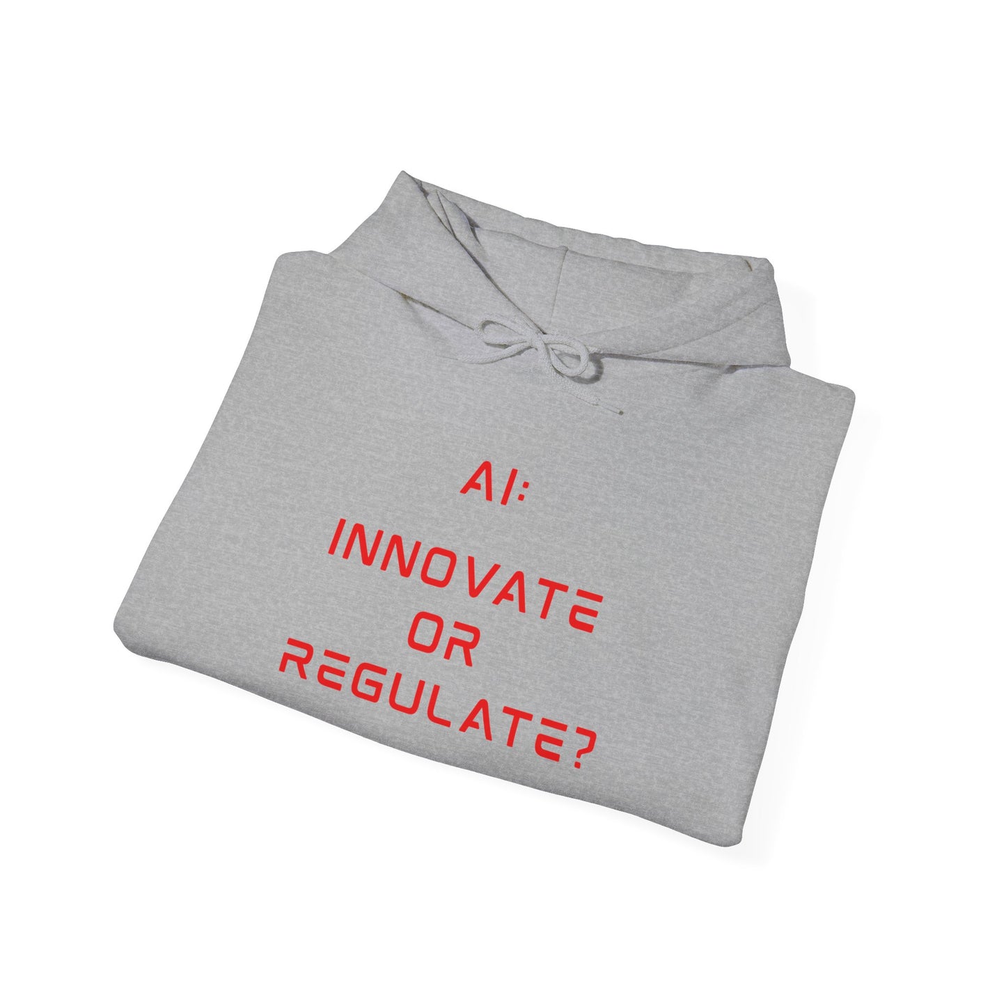 The Debate Unisex Hoodie - Red Text Edition
