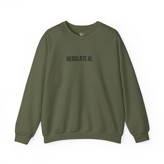 Regulate AI | Unisex Crewneck Sweatshirt