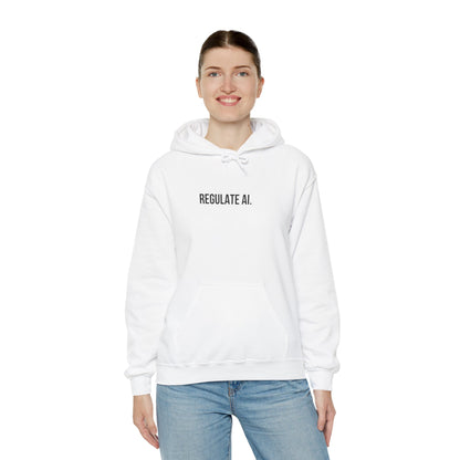 Regulate AI | Unisex Soft Blend Hoodie