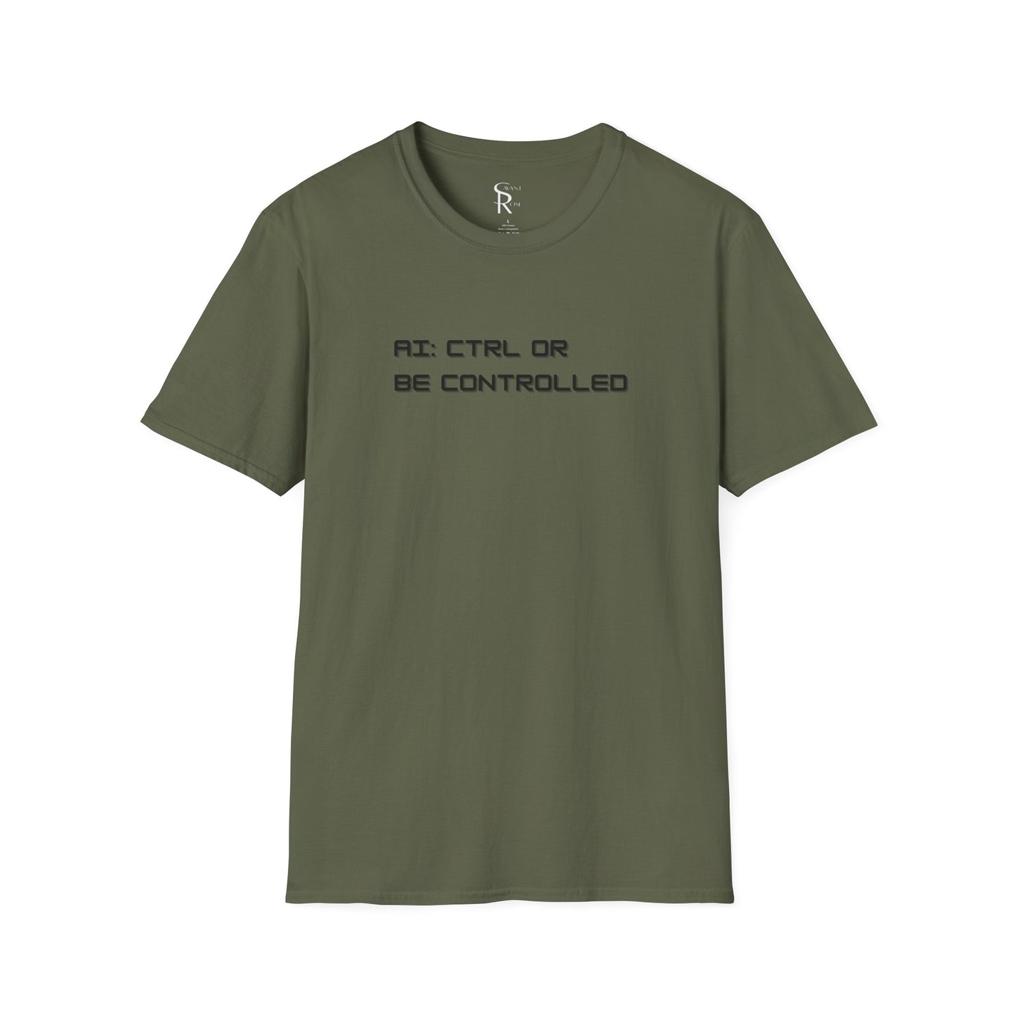 AI: CTRL or Be Controlled | Unisex Soft Blend T-Shirt