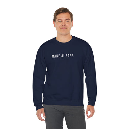 Make AI Safe | Unisex Crewneck Sweatshirt