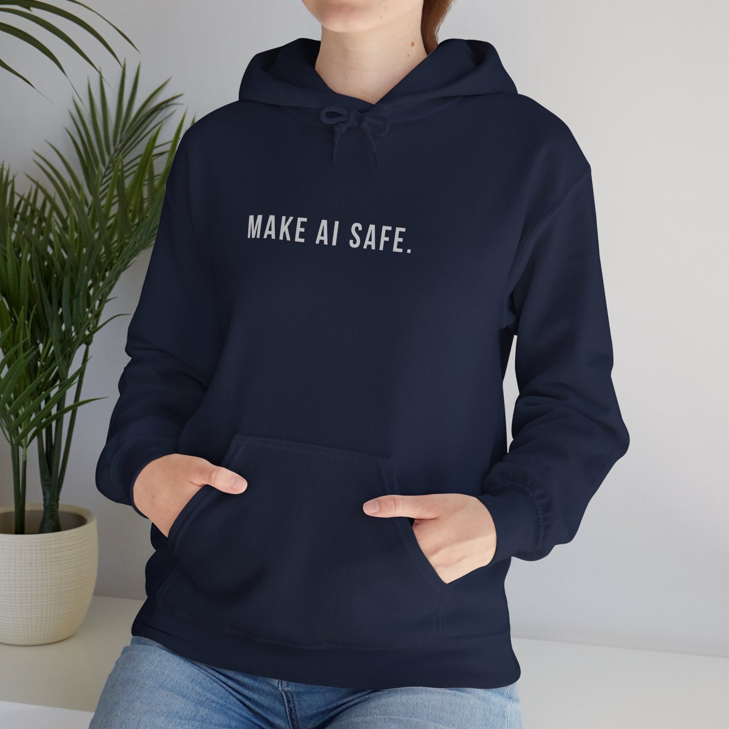 Make AI Safe | Unisex Soft Blend Hoodie