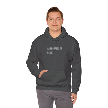 AI: Progress or Peril | Unisex Hoodie