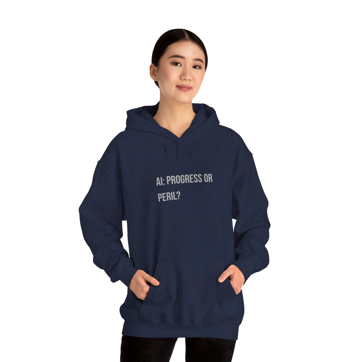 AI: Progress or Peril | Unisex Hoodie