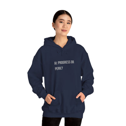 AI: Progress or Peril | Unisex Hoodie