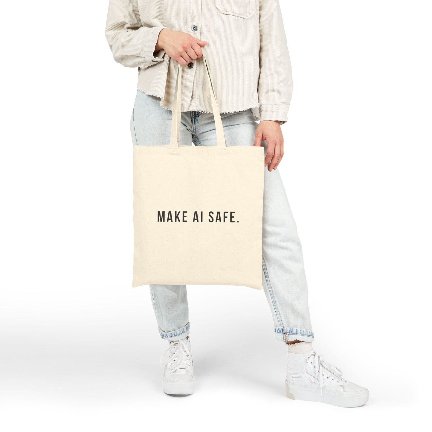 Make AI Safe | Cotton Canvas Tote Bag