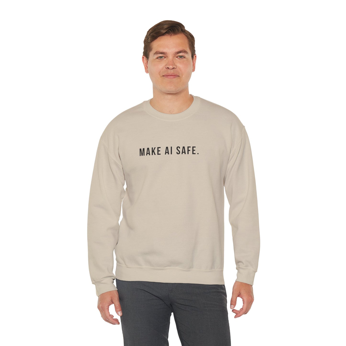 Make AI Safe | Unisex Crewneck Sweatshirt