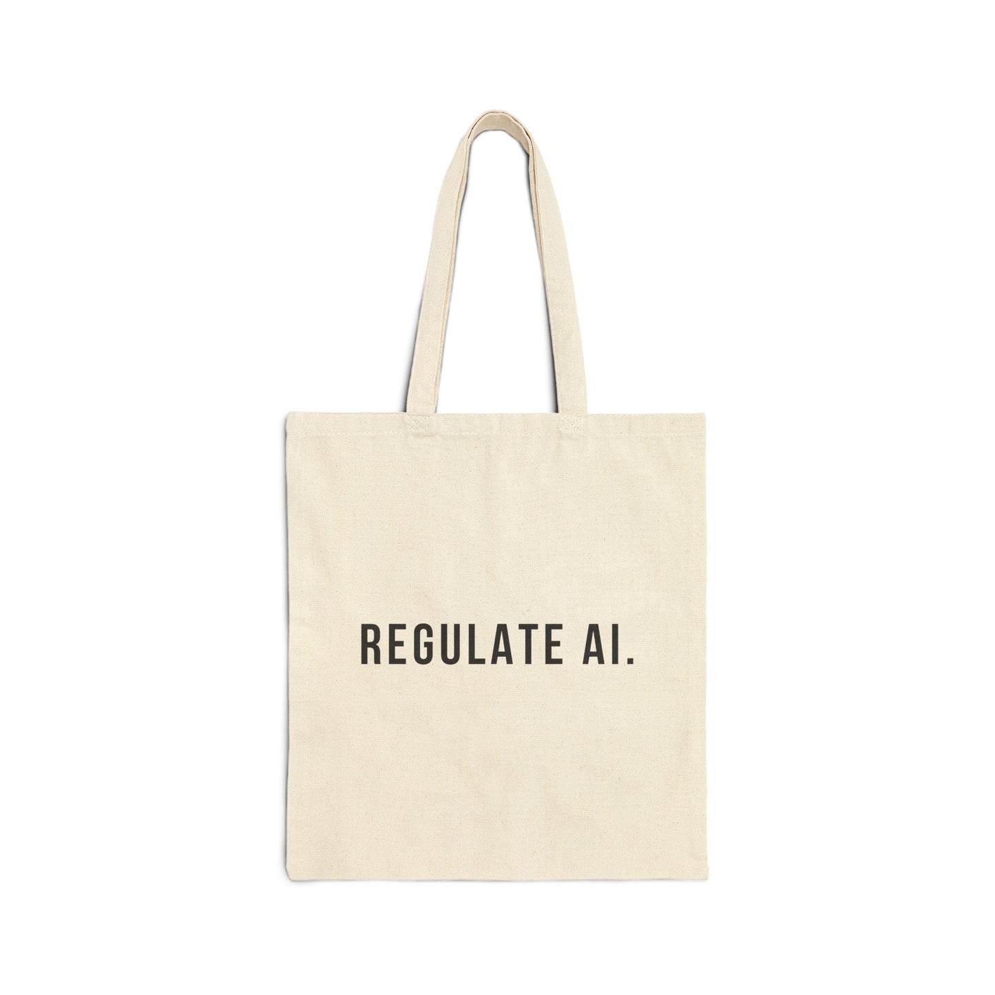 Regulate AI | Cotton Canvas Tote Bag