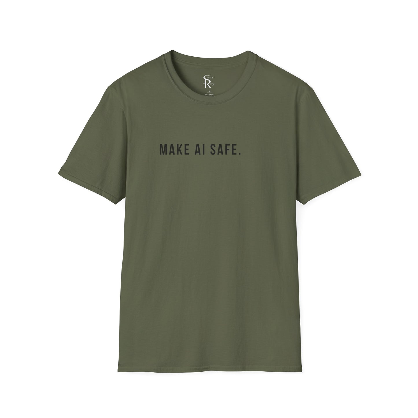 Make AI Safe | Unisex Soft Blend T-Shirt