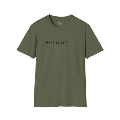 Make AI Safe | Unisex Soft Blend T-Shirt