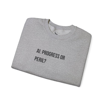AI: Progress or Peril? | Unisex Soft Blend Sweatshirt