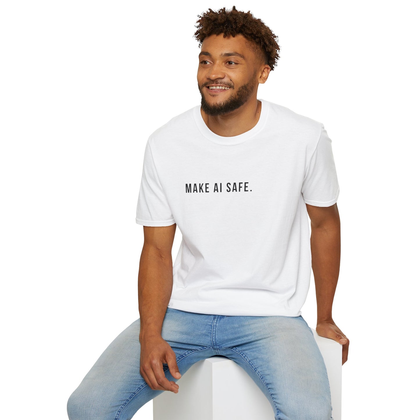 Make AI Safe | Unisex Soft Blend T-Shirt