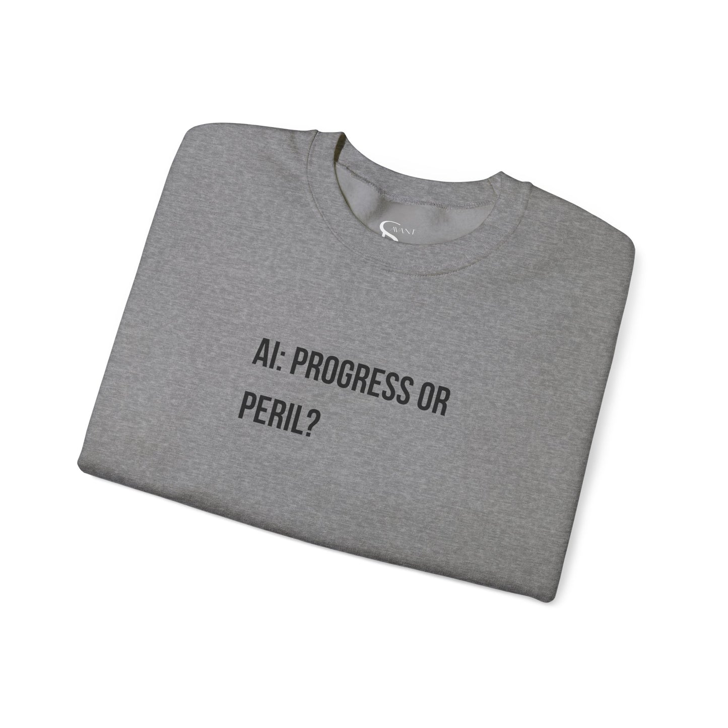 AI: Progress or Peril? | Unisex Soft Blend Sweatshirt