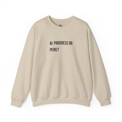AI: Progress or Peril? | Unisex Soft Blend Sweatshirt