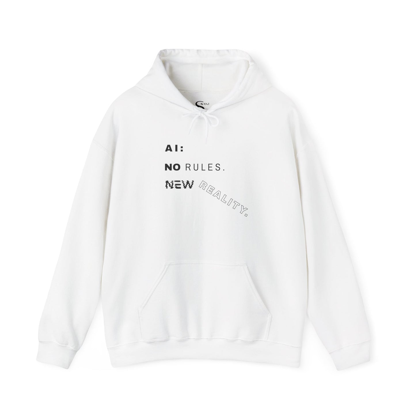 AI: No Rules New Reality | Unisex Hoodie