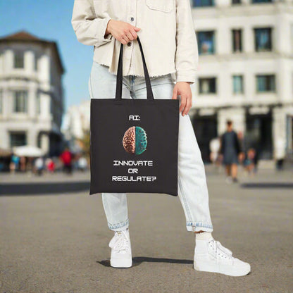 Hybrid Mind | Cotton Canvas Tote Bag