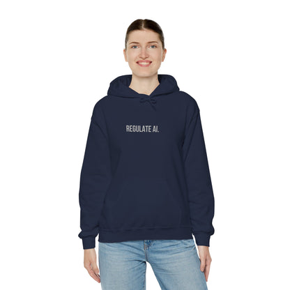 Regulate AI | Unisex Soft Blend Hoodie