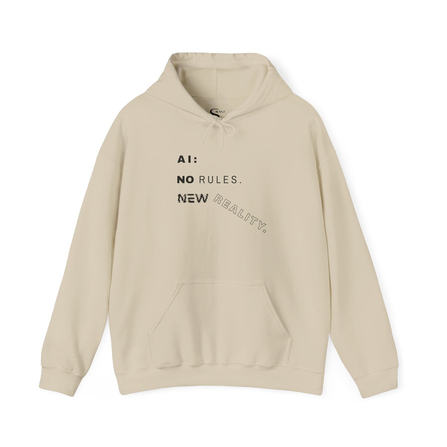 AI: No Rules New Reality | Unisex Hoodie