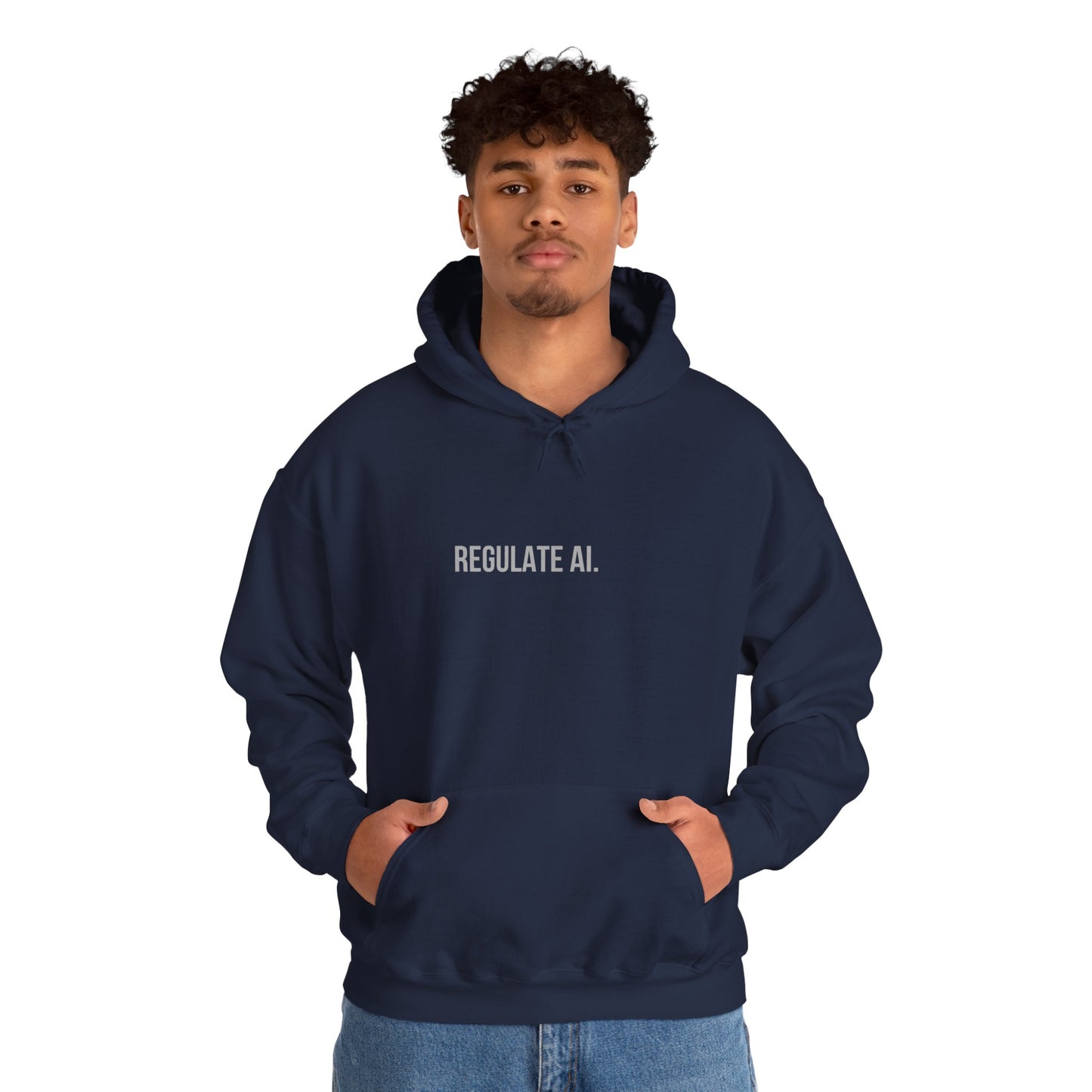 Regulate AI | Unisex Soft Blend Hoodie