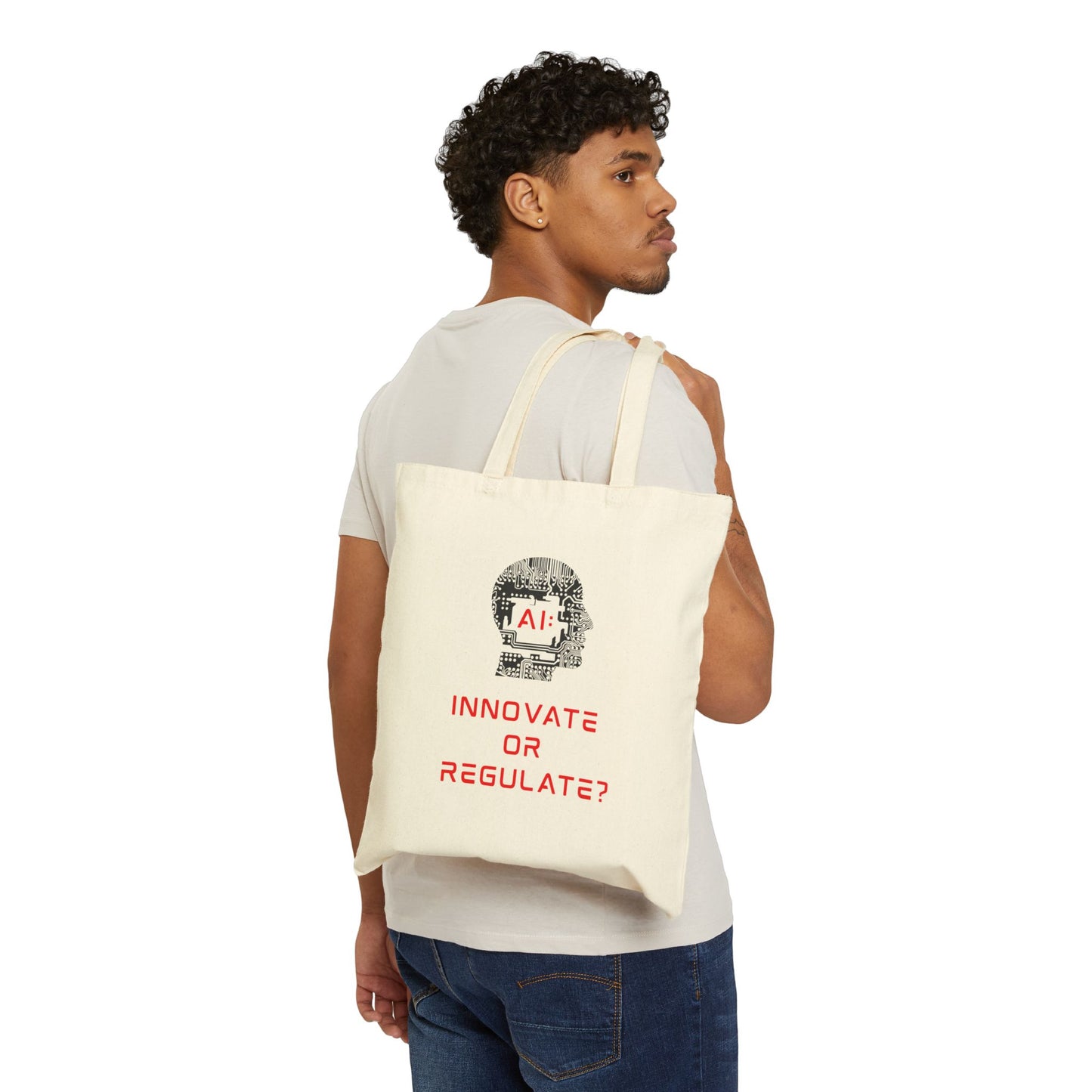 brAInstorm | Cotton Canvas Tote Bag