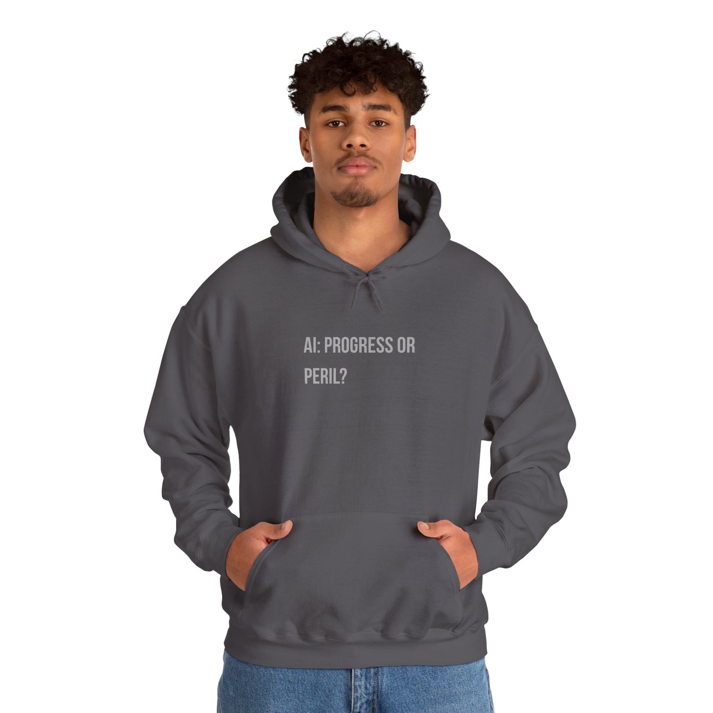 AI: Progress or Peril | Unisex Hoodie