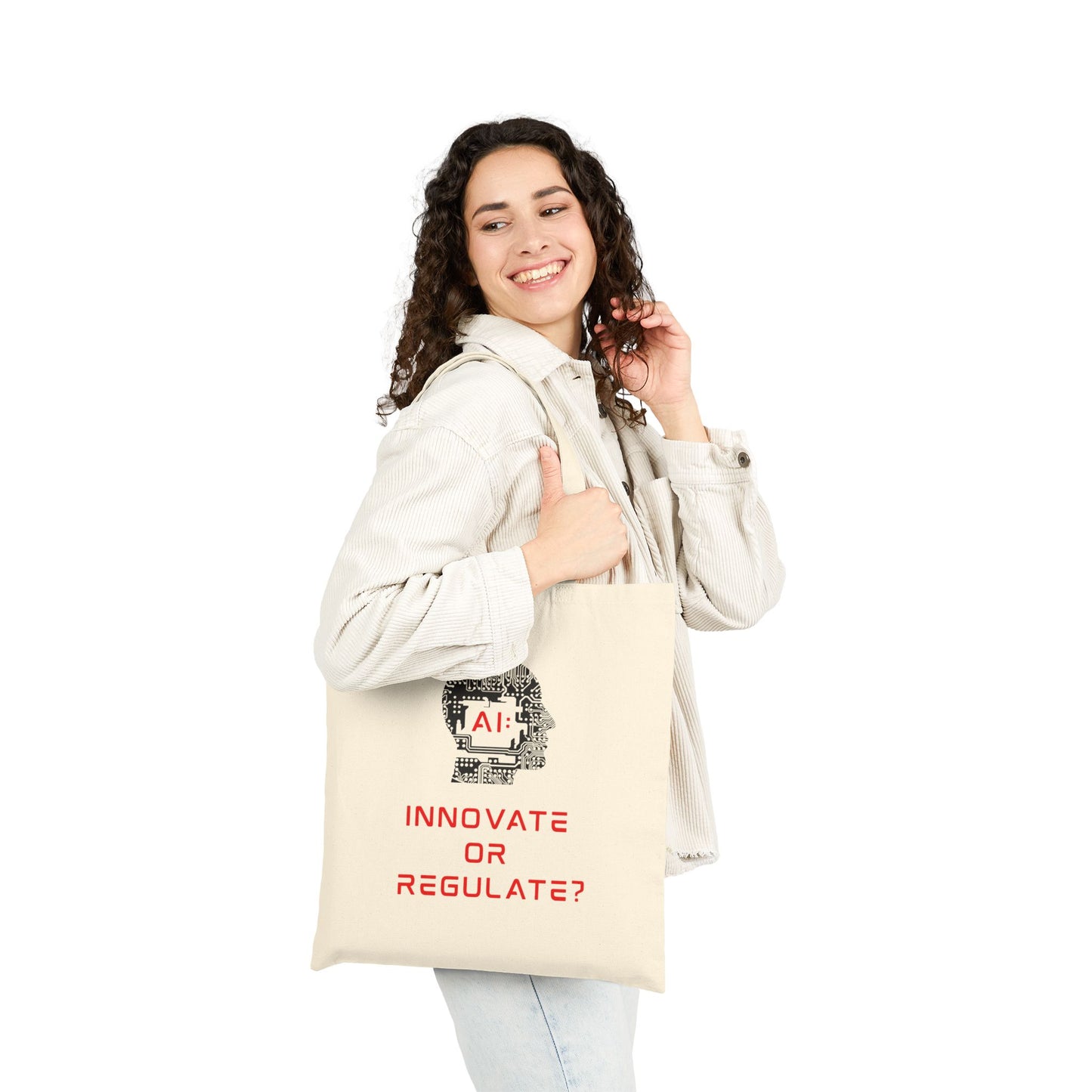 brAInstorm | Cotton Canvas Tote Bag