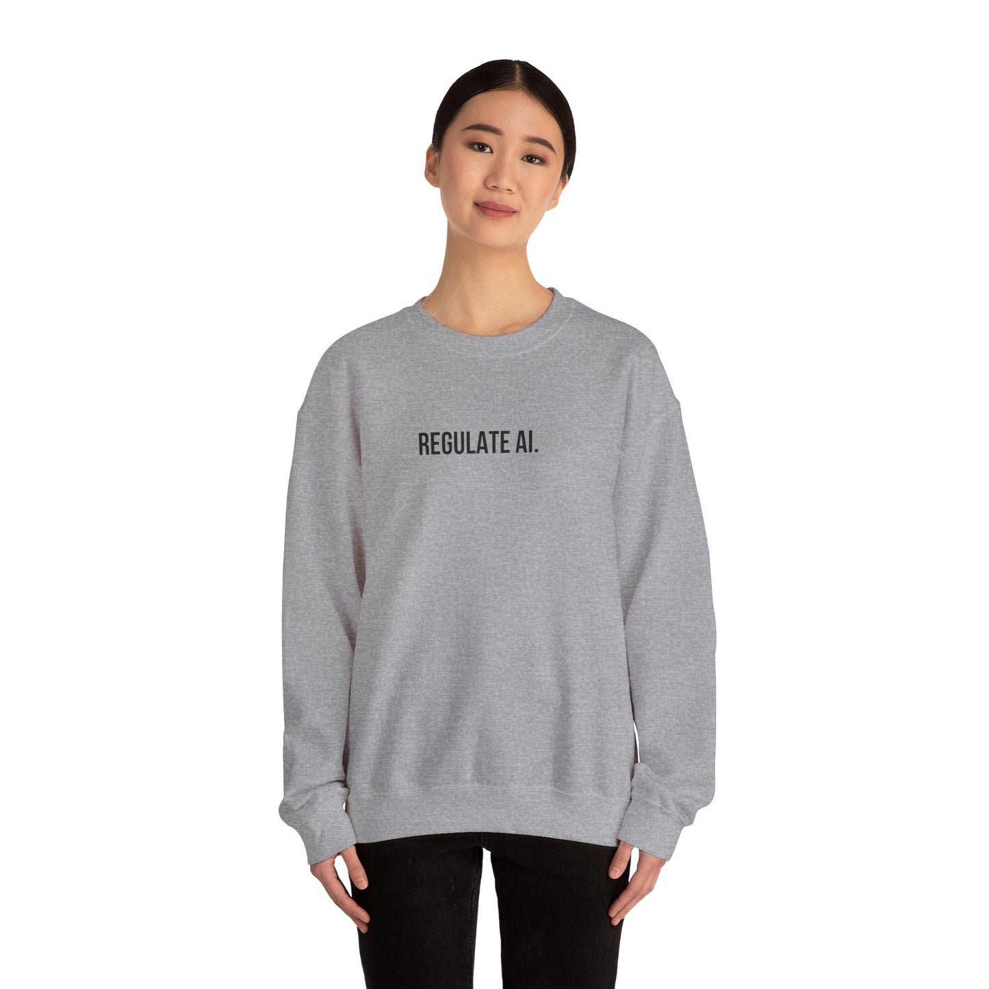 Regulate AI | Unisex Crewneck Sweatshirt
