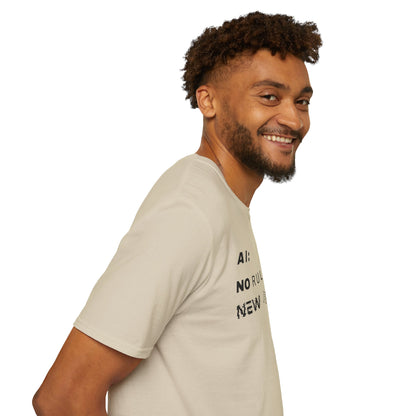 AI: No Rules New Reality | Unisex Soft Blend T-Shirt