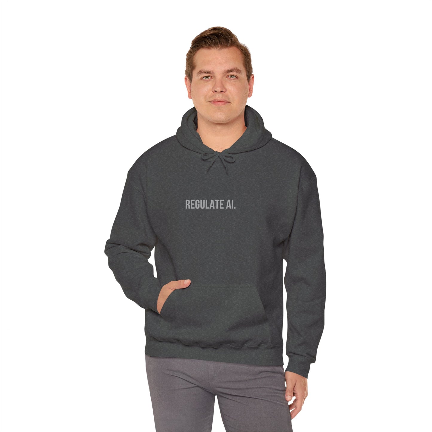 Regulate AI | Unisex Soft Blend Hoodie