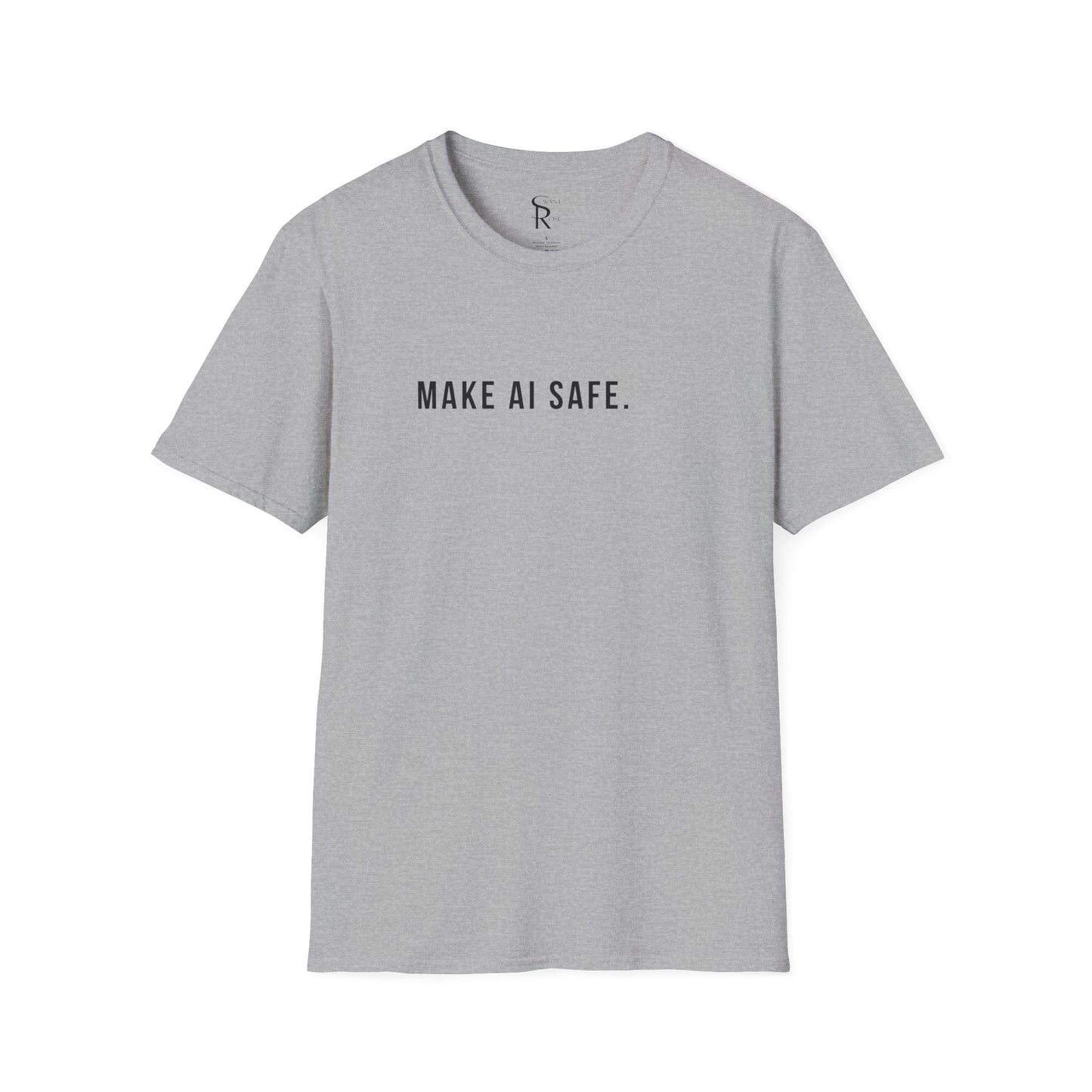 Make AI Safe | Unisex Soft Blend T-Shirt