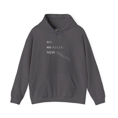 AI: No Rules New Reality | Unisex Hoodie