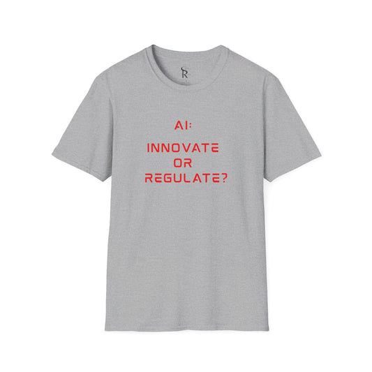 The Debate Unisex T-Shirt - Red Text Edition