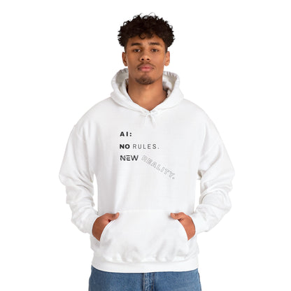 AI: No Rules New Reality | Unisex Hoodie