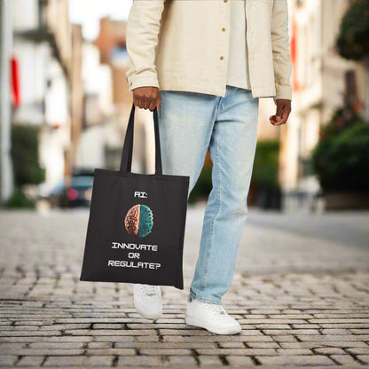 Hybrid Mind | Cotton Canvas Tote Bag