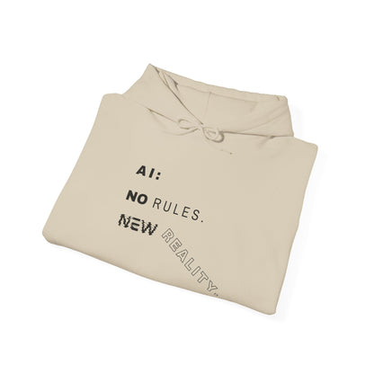 AI: No Rules New Reality | Unisex Hoodie