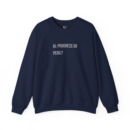 AI: Progress or Peril? | Unisex Soft Blend Sweatshirt