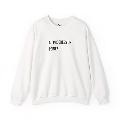 AI: Progress or Peril? | Unisex Soft Blend Sweatshirt
