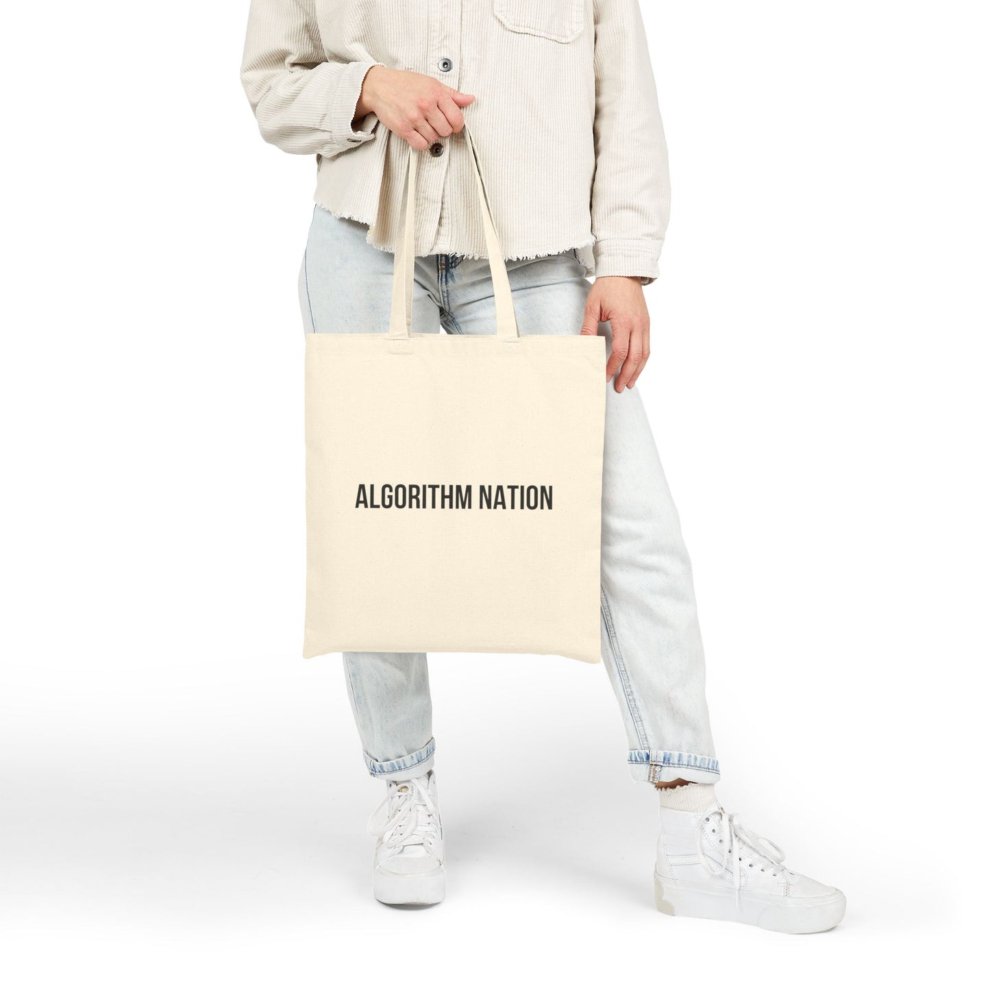 Algorithm Nation | Cotton Canvas Tote Bag